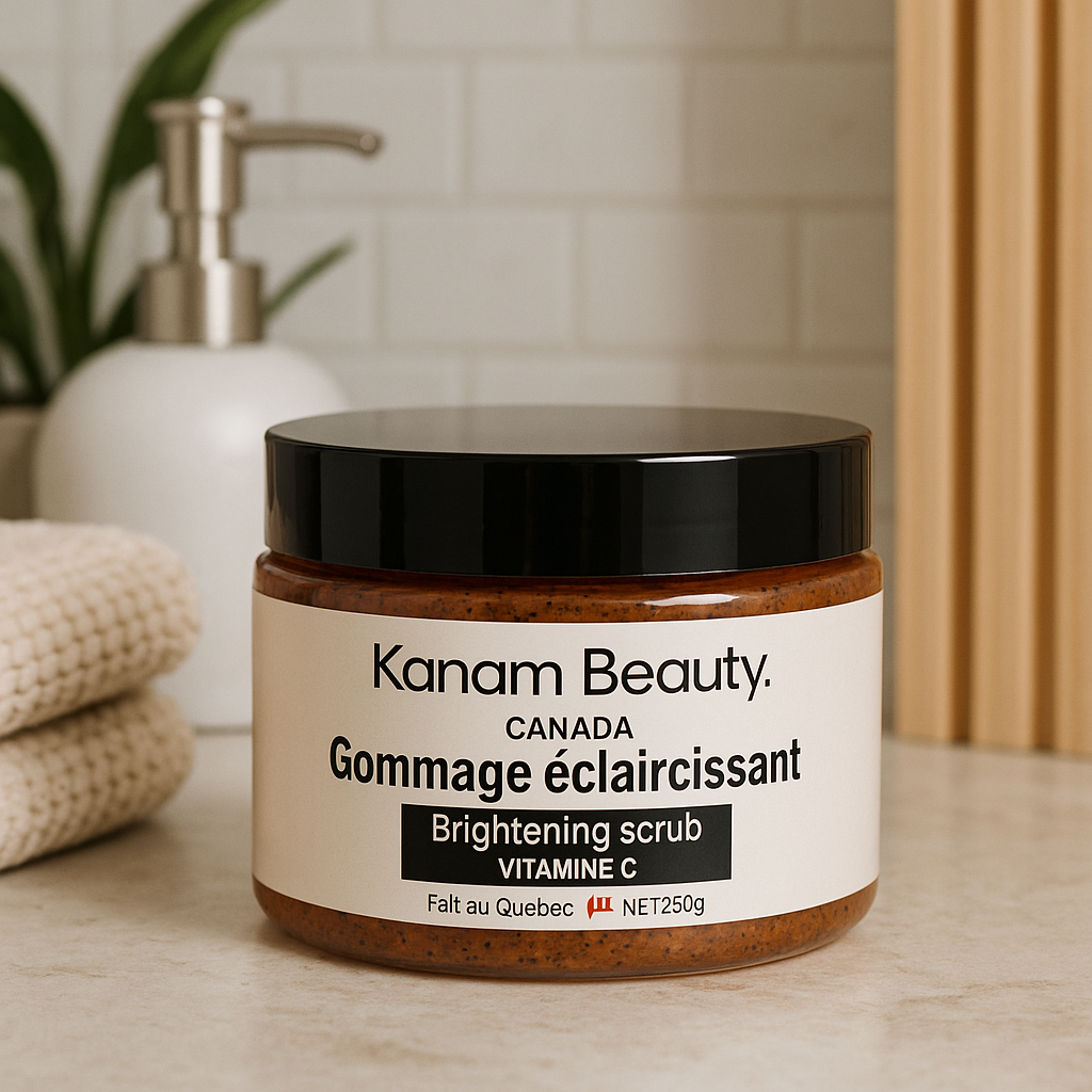 Gommage visage éclaircissant