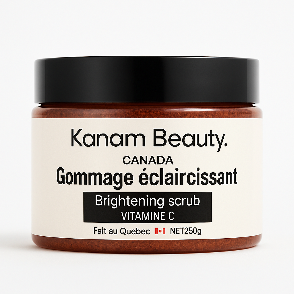 Gommage visage éclaircissant