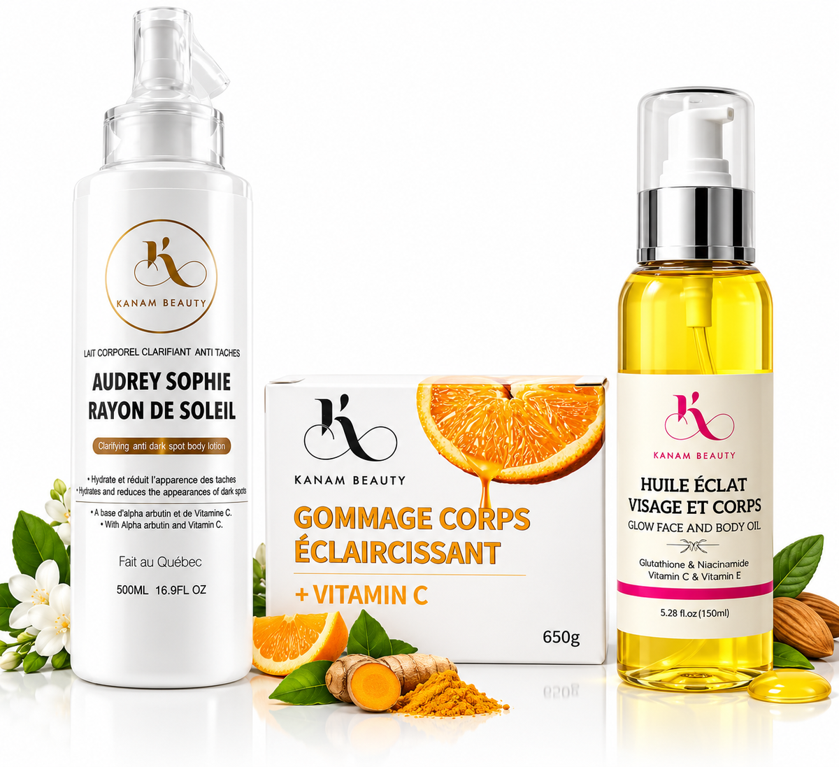 Gamme éclaircissante visage et corps